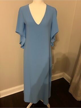 Anna Cate Flutter Sleeve Maxi Dress size XS NWT